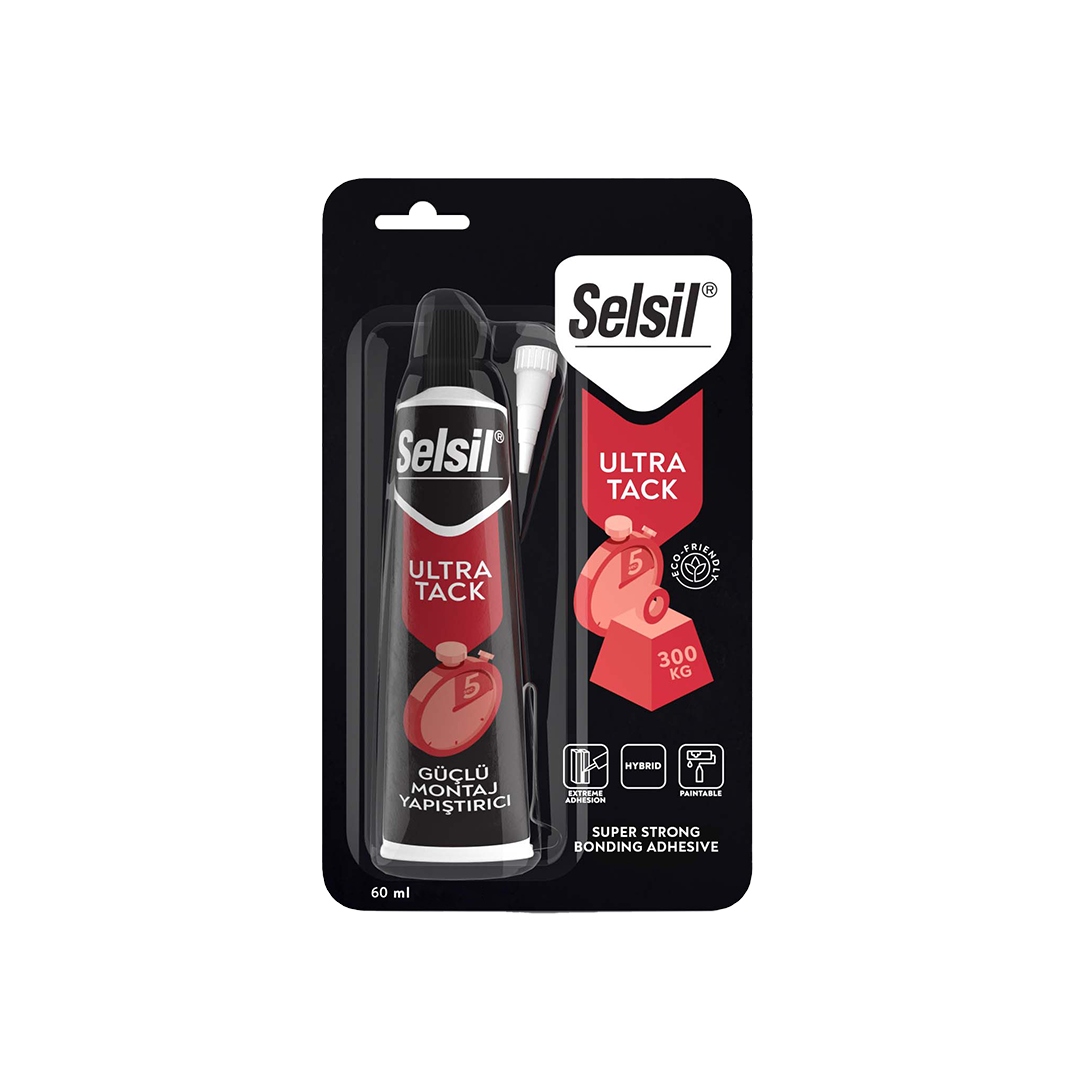 SELSİL HİGH TACK KORNİŞ SİLİKONU 60 ML (12)
